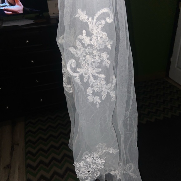 Wedding Dress & Veil - Picture 11 of 16